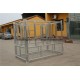 Galvanized Livestock Animal Cattle Horse Bale Hay Feeder